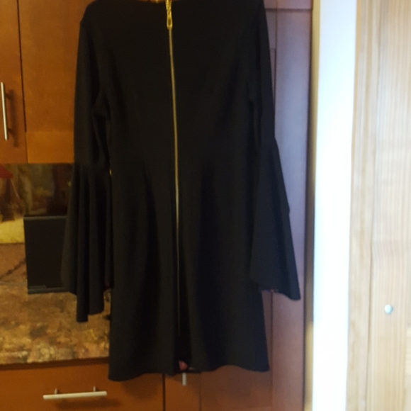 INC black reversible dress with bell sleeves - Picture 4 of 4